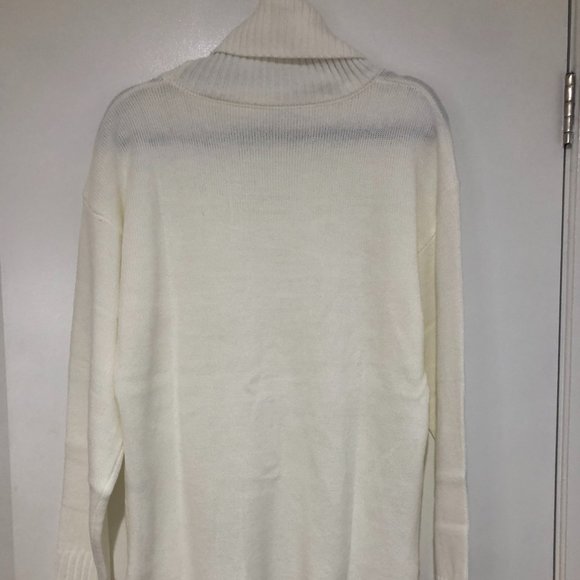 Off-White long turtle neck sweater - Size M - NWOT - Picture 9 of 9